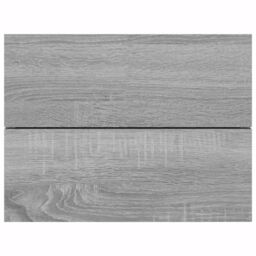 Berkfield Home Bedside Cabinets 2 pcs Grey Sonoma 40x30x30 cm Engineered Wood - Size: 40 x 30 x 30 cm - thumbnail 5