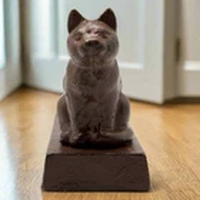 EONLION Vintage Cast Iron Cat Door Stop Heavy Duty Rustic Brown - image 1