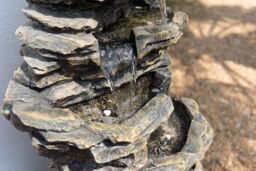 Primrose Rock Pool Water Feature Fountain 8 Tier Waterfall Natural Stone Effect - thumbnail 6