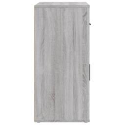 Berkfield Home Sideboard Grey Sonoma 80x33x70 cm Engineered Wood - Size: 80 x 33 x 70 cm - thumbnail 5