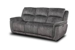 META Sofa Majestik 3 Seater Power Recliner in Dark Grey - thumbnail 3