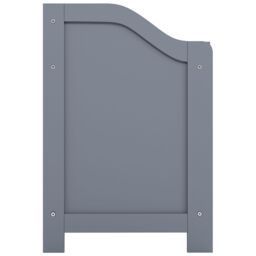 Home Discount Bath Vida Freestanding Functional Laundry Chest Bathroom Storage in Grey - thumbnail 6