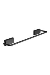 Cosmic Towel Rail 40cm Screw-in or Self-adhesive Matt Black NEXT Collection