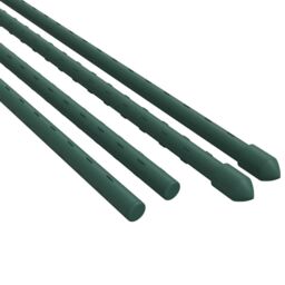 Berkfield Home Garden Plant Stakes 30 pcs Green 60 cm Steel - thumbnail 4