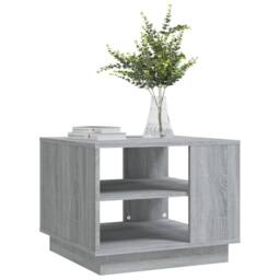 Berkfield Home Coffee Table Grey Sonoma 55x55x43 cm Engineered Wood - Size: 55 x 55 x 43 cm - thumbnail 4