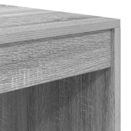 Berkfield Home Desk Grey Sonoma 80x50x76 cm Engineered wood - Size: 80 x 50 x 76 cm - thumbnail 7