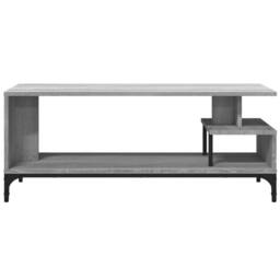 Berkfield Home Room Divider Bookcase¬†3-Tier¬†Concrete Grey 99x29x99 cm Wood - Size: 99 x 29 x 99 cm - thumbnail 5