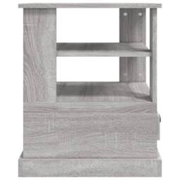 Berkfield Home Side Table Grey Sonoma 50x50x60 cm Engineered Wood - Size: 50 x 50 x 60 cm - thumbnail 7