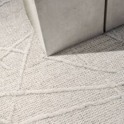 The Rug Shop UK Modern Abstract Grey Easy to clean Hand Made Area Rug - Size: 160 cm x 220 cm - thumbnail 6