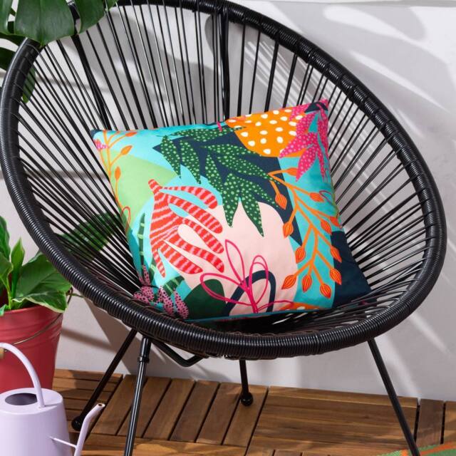 Furn Coralina Floral Water & UV Resistant Outdoor Cushion - image 1