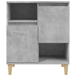 Berkfield Home Sideboards 2 pcs Concrete Grey 60x35x70 cm Engineered Wood - Size: 60 x 35 x 70 cm - thumbnail 6