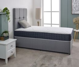 Starlight Beds Cashmere 1000 Pocket Natural Mattress in Black - Size: King - thumbnail 3