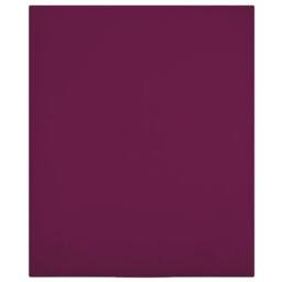 Berkfield Home Jersey Fitted Sheets 2 pcs Bordeaux 100x200 cm Cotton in Burgundy