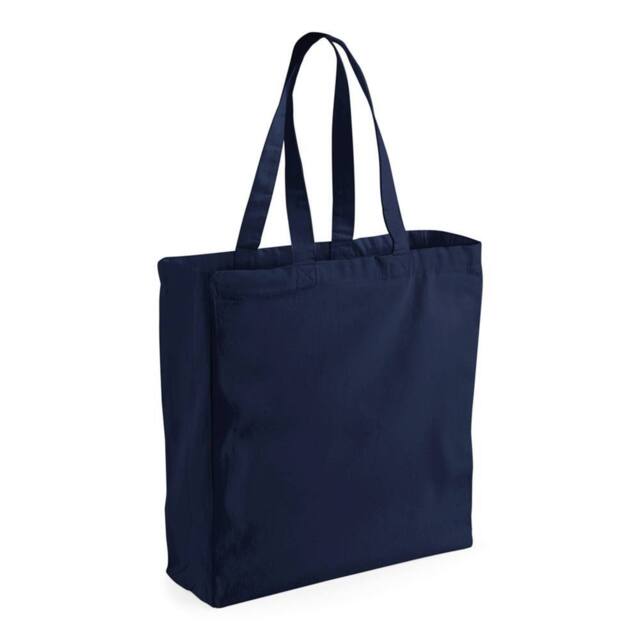 Westford Mill Women's Classic Canvas Shopper in Navy - image 1