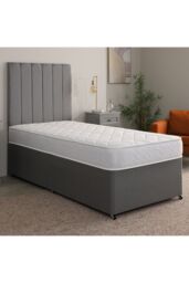 Starlight Beds Soft Memory Foam Spring Micro Quilted Mattress in White - Size: Double - thumbnail 6