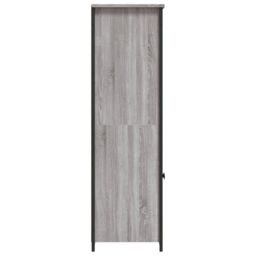 Berkfield Home Highboard Grey Sonoma 62x36x121.5 cm Engineered Wood - thumbnail 6