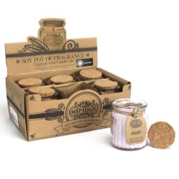 KDMD Violet Soy Pot of Fragrance Candles - (Set of 2) in Purple - thumbnail 2