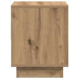 Berkfield Home Bedside Cabinet 2 pcs Artisan Oak 45x34x47 cm Engineered Wood in Brown - Size: 45 x 34 x 47 cm - thumbnail 8