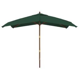Hinsinc Garden Parasol Patio Umbrella in Teal - Size: 0.6m2 - thumbnail 2