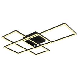 Netlighting Gabriel Semi Ceiling Light Black 3x LED Dimmable 2700-6500K Remote - thumbnail 5