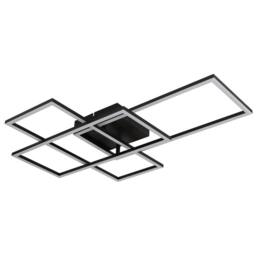 Netlighting Gabriel Semi Ceiling Light Black 3x LED Dimmable 2700-6500K Remote - thumbnail 2