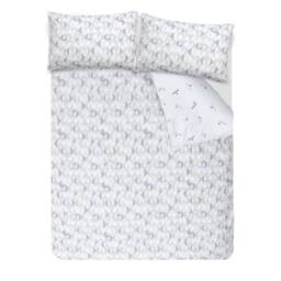 Smart Living Printed Reversible Circle Geo Duvet Cover With Pillowcases in Blue - Size: Single - thumbnail 3