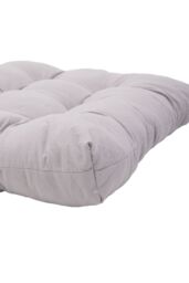 Living and Home 2 Pcs Outdoor Garden Chair Cushion Dining Chair Pad in Grey - thumbnail 5
