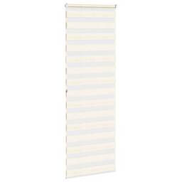 Berkfield Home Zebra Blind Marble Beige 70x200 cm Fabric Width 65.9 cm Polyester - thumbnail 4