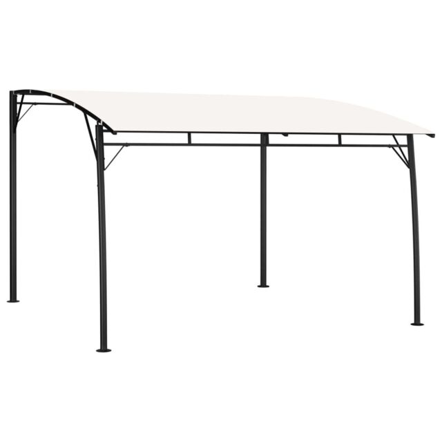 Berkfield Home Garden Sunshade Awning 3x3x2.55 m Cream in Beige - image 1