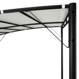 Berkfield Home Garden Sunshade Awning 3x3x2.55 m Cream in Beige - thumbnail 5