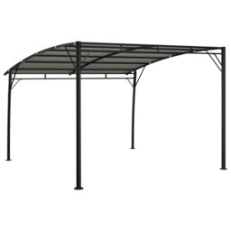 Berkfield Home Garden Sunshade Awning 3x3x2.55 m Cream in Beige - thumbnail 4