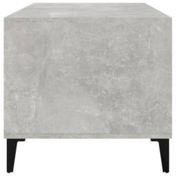 Berkfield Home Elegant Coffee Table Concrete Grey 90x49x45 cm Engineered Wood - Size: 90 x 49 x 45 cm - thumbnail 7