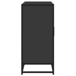 Berkfield Home Sideboard Black 92x35x76 cm Engineered Wood - Size: 92 x 35 x 76 cm - thumbnail 5