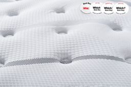 Sleepsoul Heaven Mattress in White - Size: Super King - thumbnail 7