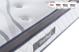Sleepsoul Heaven Mattress in White - Size: Super King - thumbnail 5