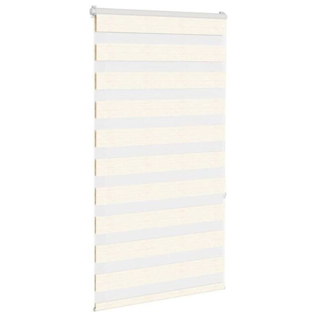 Berkfield Home Elegant Zebra Blind Marble Beige 75x150 cm Fabric Width 70.9 cm P - image 1
