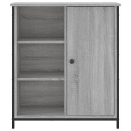 Berkfield Home Sideboard Grey Sonoma 70x30x80 cm Engineered Wood - Size: 70 x 30 x 80 cm - thumbnail 6