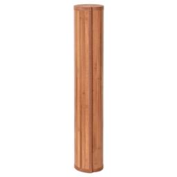 Berkfield Home Rug Square Brown100x100 cm Bamboo in Brown - Size: Medium - thumbnail 1