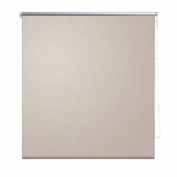 Berkfield Home Roller Blind Blackout 100 x 175 cm Beige - thumbnail 2