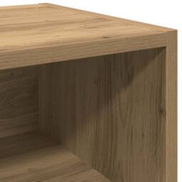 Berkfield Home Classic Bedside Cabinet Artisan Oak 40x30x50 cm Engineered Wood in Brown - Size: 40 x 30 x 50 cm - thumbnail 7