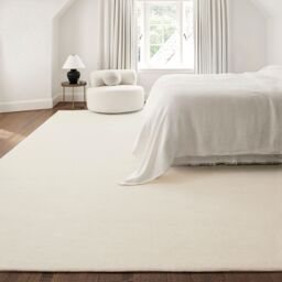 Livabliss Mystique-Hand Loomed Green Tan Blue Charcoal Cream Wool Modern Rug - Size: 150 cm x 240 cm - thumbnail 8