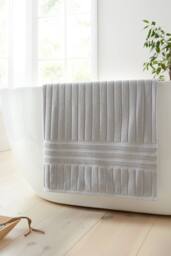 Bianca 'Hotel' Cotton Bath Sheet in Silver