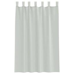 Berkfield Home Voile Curtains with Loops 2 pcs Light Grey 140x175 cm - thumbnail 4