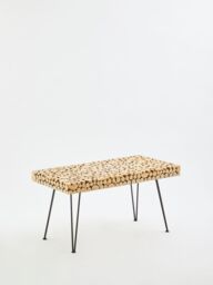 Orsina Handcrafted Coffee Table, Versatile Design Wooden Table, Stable Coffee Table, Sleek Table With Hairpin Legs in Natural - thumbnail 4
