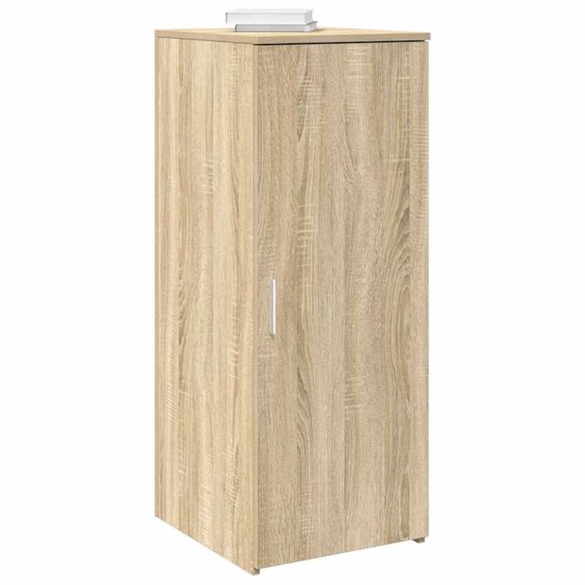 Berkfield Home Storage Cabinet Sonoma Oak 40x45x103.5 cm Engineered Wood in Brown - image 1
