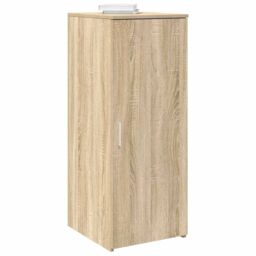 Berkfield Home Storage Cabinet Sonoma Oak 40x45x103.5 cm Engineered Wood in Brown - thumbnail 1
