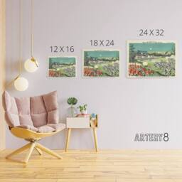 "Artery8 Kasai War Beijing Castle Boxer Rebellion Canvas Wall Art Print - Size: W18"" x H24""" - thumbnail 4