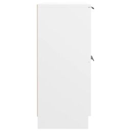 Berkfield Home Sideboard White 60x30x70 cm Engineered Wood - Size: 60 x 30 x 70 cm - thumbnail 6
