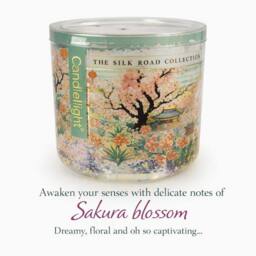 Candlelight The Silk Road Collection Chengdu Light Up Glitter Candle - thumbnail 4