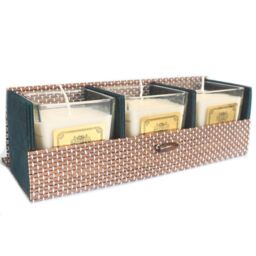 KDMD Triple Box Fine Bamboo in Brown - thumbnail 3